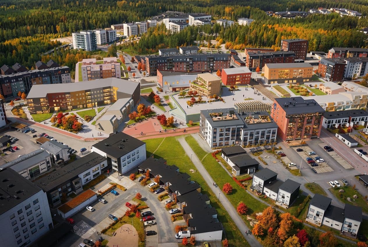 Ilmakuva suunnitelmasta