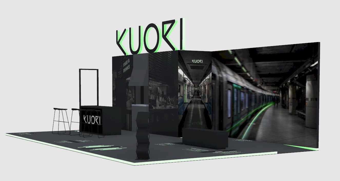 Messuständin visualisointi