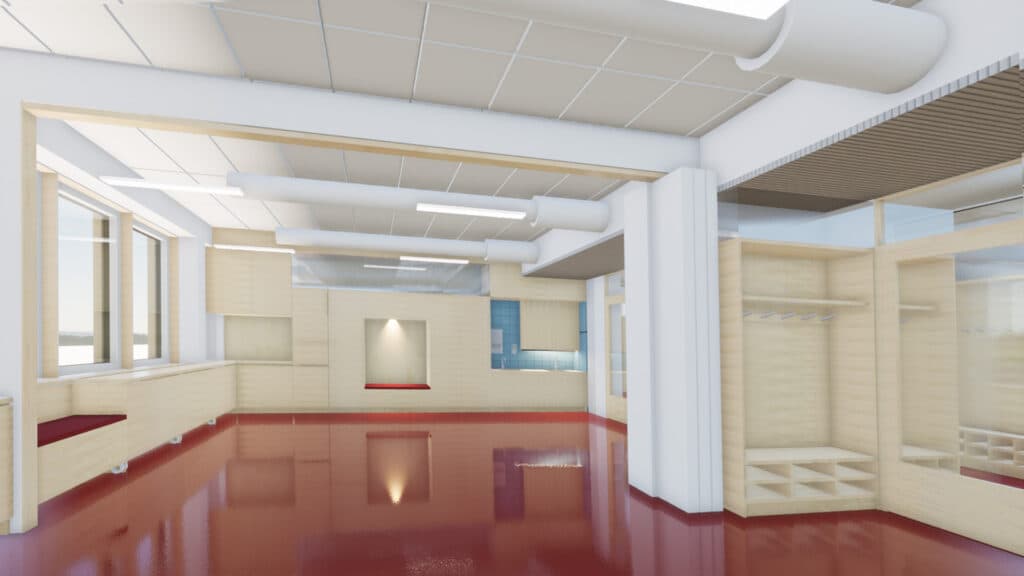 Röykän koulu visualisointi